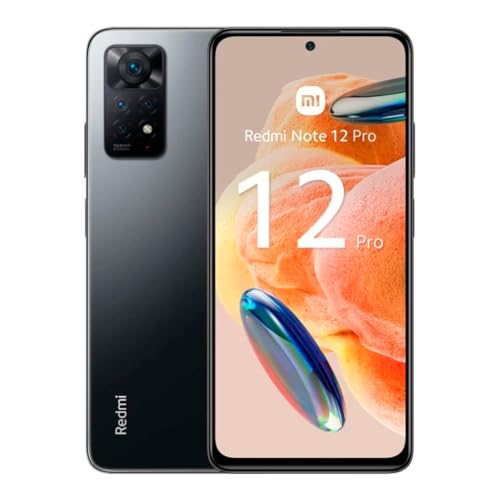 Redmi Note 12 Pro 4G (128GB+8GB, Graphite Gray, Global Version)