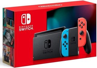 Nintendo Switch Console (2nd Generation, Neon Blue and Red)