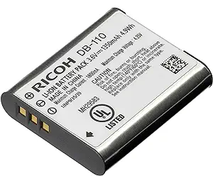 Ricoh DB-110 Battery for GR III Digital Camera