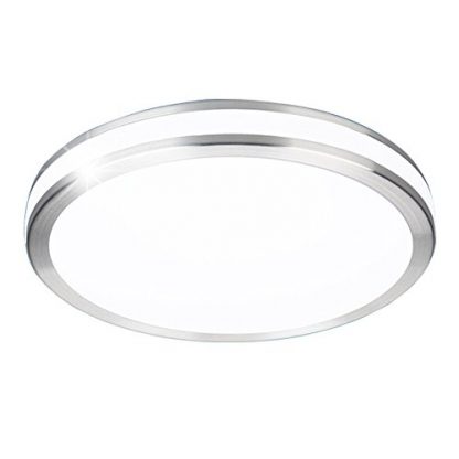 ZHMA 32W LED ceiling light, waterproof IP44, 33cm, cool white 6000K, 2600lm, 200W incandescent bulb replacement, non-dimmable, used in bathrooms, kitchens, corridors, recessed ceiling lights.