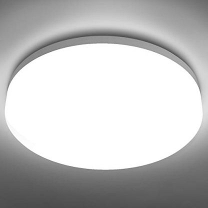 Lepro Bathroom LED Ceiling Light, 100W Equivalent, 15W 1250lm, Daylight White, Waterproof IP54, Modern, Flush Ceiling Light for Kitchen, Living Room, Bedroom, Hallway and More