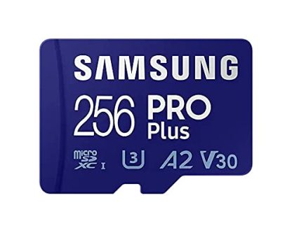 Samsung Micro SDXC Pro Plus (Class 10) (256GB, MB-MD256KA)