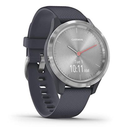 Garmin Garmin Vivomove 3S (SEA, 39mm, Silver, Granite Blue, Silicone) (010-02238-80)