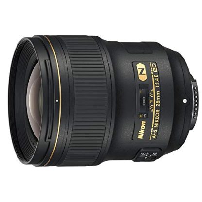 Nikon AF-S 28mm f/1.4E ED Lens (Black)