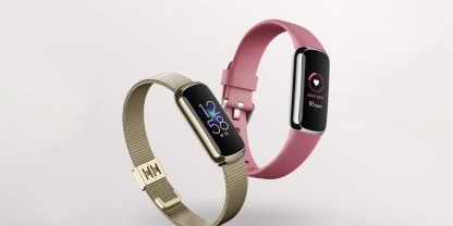 Fitbit Luxe (Orchid / Platinum Stainless Steel)