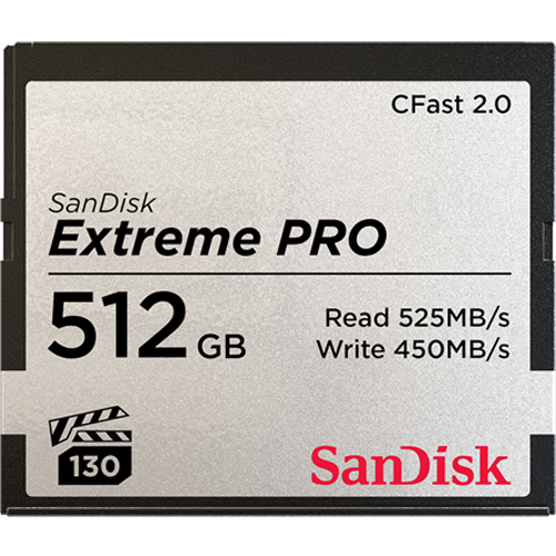  SanDisk 64GB Extreme PRO CFast 2.0 Memory Card -  SDCFSP-064G-G46D : Electronics