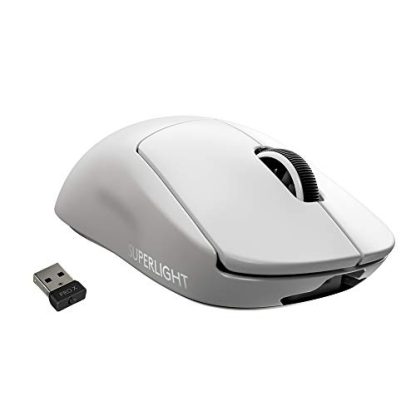 Logitech G PRO X Superlight Wireless Gaming Mouse (White)