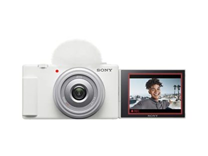 Sony ZV-1F Vlogging Camera (White)