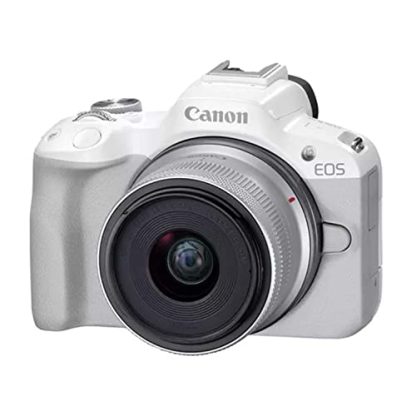 Canon EOS R50 Kit with (RF 18-45mm) (White)