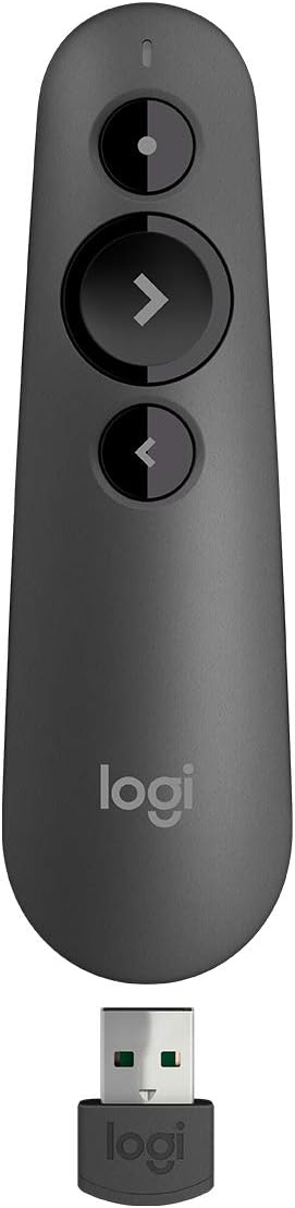 Logitech R500S Wireless Laser Presentation Remote (Grey)