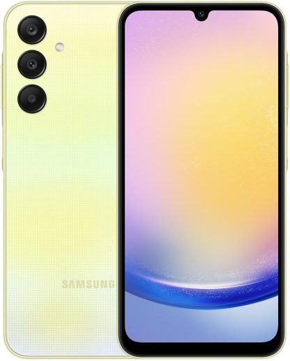 Samsung Galaxy A25 (A256E-DSN, 5G) (256GB+8GB, Yellow)