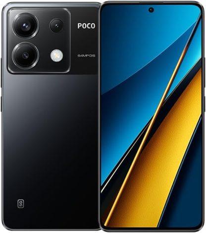 Poco X6 5G (256GB+12GB, Black, Global Version)