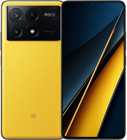 Poco X6 Pro 5G (256GB+8GB, Yellow, Global Version)