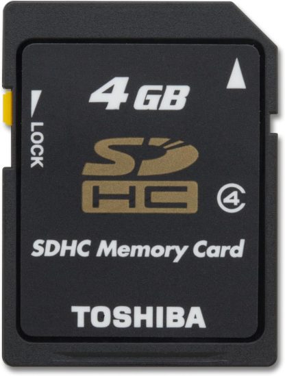 Toshiba SDHC Class 4 (Bulk) (4GB)