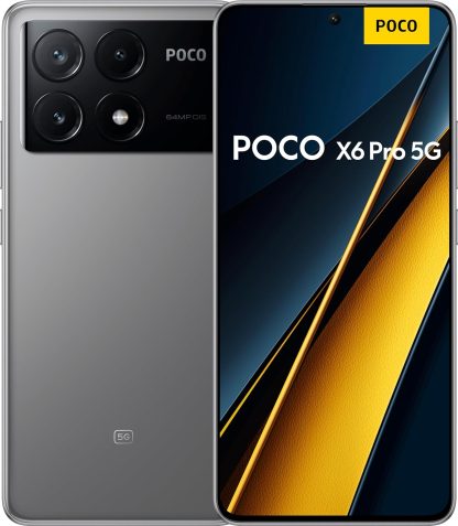 Poco X6 Pro 5G (256GB+8GB, Black, Global Version)