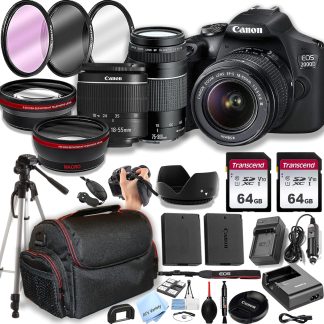 Canon EOS 2000D Kit (EF-S 18-55mm IS II) + EF 75-300 f4-5.6 III